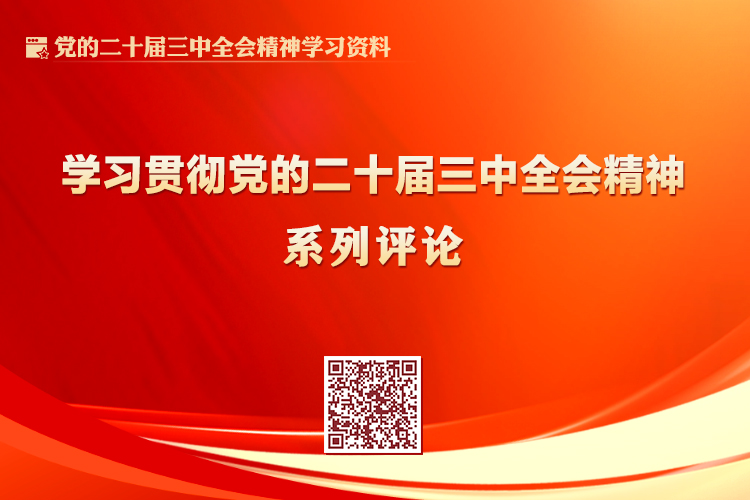 学习贯彻党的二十届三中全会精神系列评论